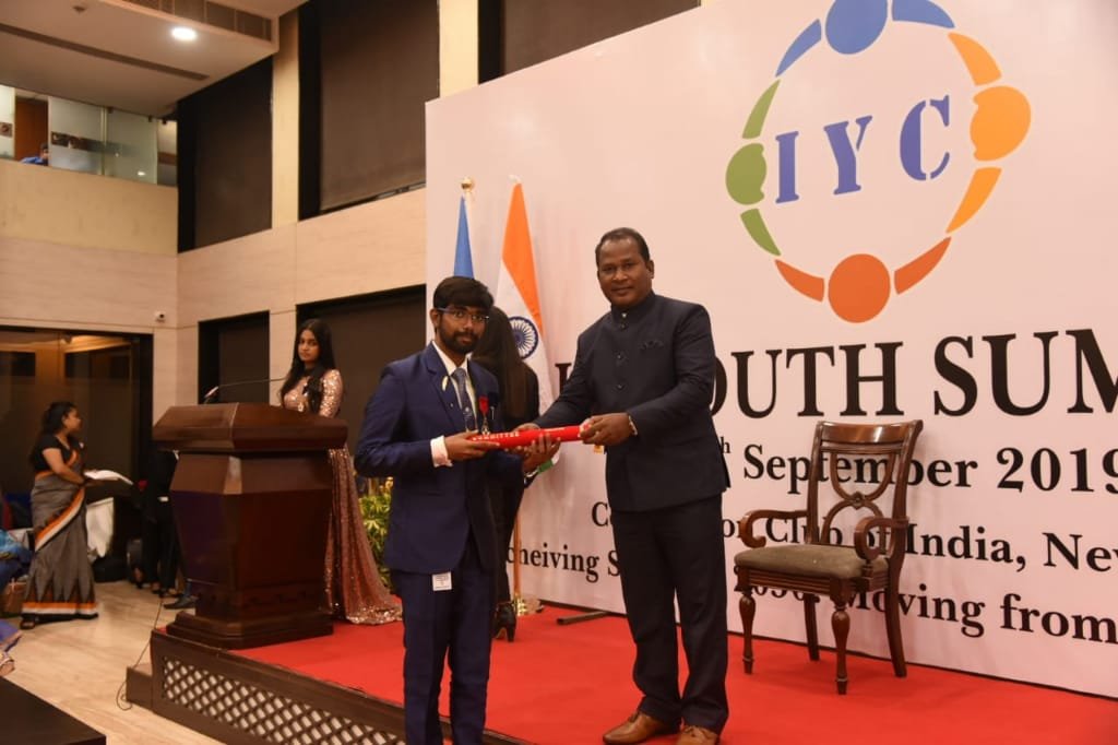 Bharath_Kumar_National_Youth_Icon_Award_2019